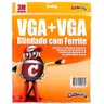 Cabo Vga Blindado com Ferrite, 3 Metros - Cirilo Cabos - 2