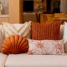 Almofada Concha Ocre M - 2