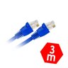 Kit 3 Cabos De Rede Internet RJ45 CAT5e 3Mts CBX-N5C30 Exbom - 6
