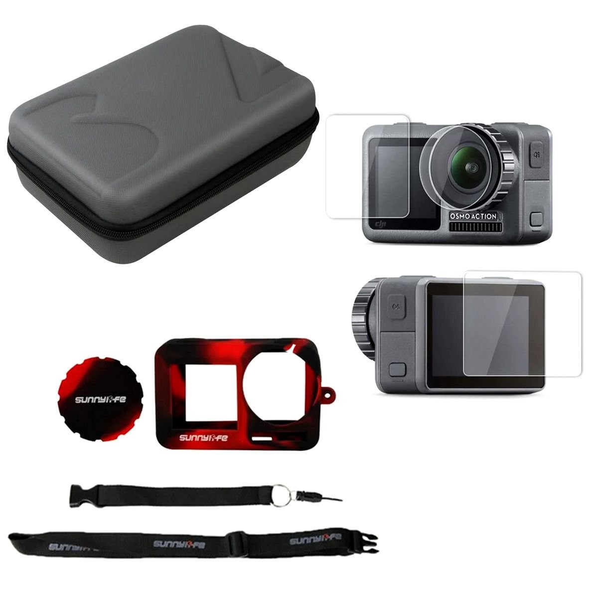 Kit De Accesorios Para DJI Osmo Pocket 3 - Bolsa Protectora, Película De Pantalla, Lente HD Y Mini Trípode De Metal