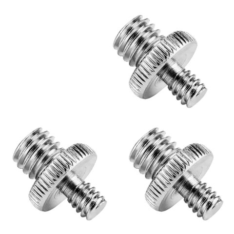 Adaptador 1/4 para 3/8 Parafuso da Sapata Tripe Monopé Dolly