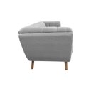 Ver imagem 5 de Sofá 3 Lugares Coin Living 240cm Linho Cinza Claro - Sallar Home