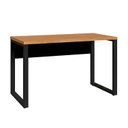 Ver imagem 2 de Mesa Escritório Escrivaninha 120cm x 60cm Pés em Metal Tampo 100% MDF Industrial Executive