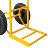 Carrinho para Transporte de Carga Pesada até 210kg Vonder Carrinho para Armazém Amarelo - 3