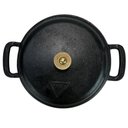 Ver imagem 2 de Panela Caçarola com Alça de Ferro Fundido e Tampa N°20