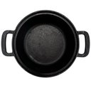 Ver imagem 4 de Panela Caçarola com Alça de Ferro Fundido e Tampa N°20