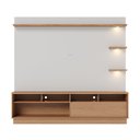 Ver imagem 6 de Estante de Tv 70 Polegadas 200cm com Led Lidia Freijó/off White Matte C04 - D’Rossi