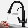 Torneira de Cozinha Extensível Monocomando com Saída de Água Filtrada (Versátile - Black) - 6
