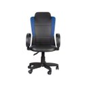Ver imagem 3 de Cadeira Gamer Thunder Black And Blue com Estofado do Couro Sintético