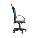 Ver imagem 4 de Cadeira Gamer Thunder Black And Blue com Estofado do Couro Sintético