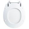 Assento Sanitário Tampa de Vaso Branco Resina Poliester Avalon para Bacia Ideal Standard - 5