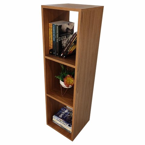 Biblioteca Multiuso Estante P/livros ou Decoração 100%mdf