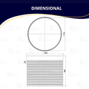 Ver imagem 4 de Prolongador para Caixa Passagem e Pluvial Nova 22,6 X 18,5 Cm Cor Preto Durín