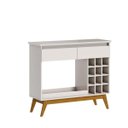 Ver imagem 3 de Aparador Bar com Adega 12 Nichos 2 Gavetas Classic Retrô Imcal