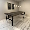 Ver imagem 1 de Mesa Refeitório 6 Lugares Escolar Empresa para Copa
