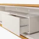 Ver imagem 6 de Rack Ópera Imcal 180cm 12833 Off White Nature Sala Tv