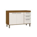 Ver imagem 2 de Balcão Modena 2 Portas 2 Gavetas Mdp 120cm Luciane