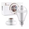 Câmera IP Segurança Lâmpada LED 360 Panorâmica VR CAM Wi-Fi - 2