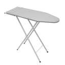 Ver imagem 1 de Tábua de Passar Roupa Elegance Branca Dobrável 3 Alturas com Tecido Térmico e Porta-ferro Itagold