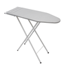 Tábua de Passar Roupa Elegance Branca Dobrável 3 Alturas com Tecido Térmico e Porta-ferro Itagold - 1