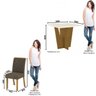 Conjunto Mesa de Jantar Henn Vértice com 4 Cadeiras Vita 90x90cm - 3