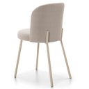Ver mais imagens de Kit 3 Cadeiras Sala de Jantar Estofada Gavi Arena L02 Bouclê Creme - Lyam Decor