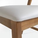 Ver imagem 7 de Cadeira Madeira Maciça Design Italiano Sofisticada Siena