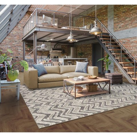 Tapete Glamou Esculpido 200x290cm Tapetes São Carlos