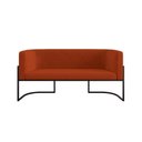 Ver imagem 5 de Kit Sofá 2 Lugares + 2 Poltronas para Recepção – Balaqui Terracota