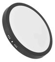 Ver imagem 3 de Painel Led Sobrepor Redondo 288mm 24w Bivolt 6.500k - Preto