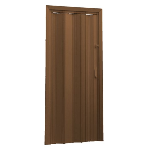 Porta Sanfonada Pvc 0,60x2,10 Multilit Mogno