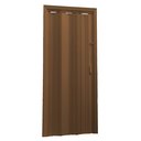 Ver imagem 1 de Porta Sanfonada Pvc 0,60x2,10 Multilit Mogno
