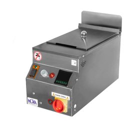 Fritadeira Industrial De Porção Timer 1 Cuba 5000W 220V - 2