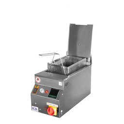 Fritadeira Industrial De Porção Timer 1 Cuba 5000W 220V - 1