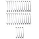 Ver imagem 1 de Alça Barra de Apoio 80cm Segurança Kit 24 Unidades Suporte Idoso Deficiente Cadeirante Box Banheiro 