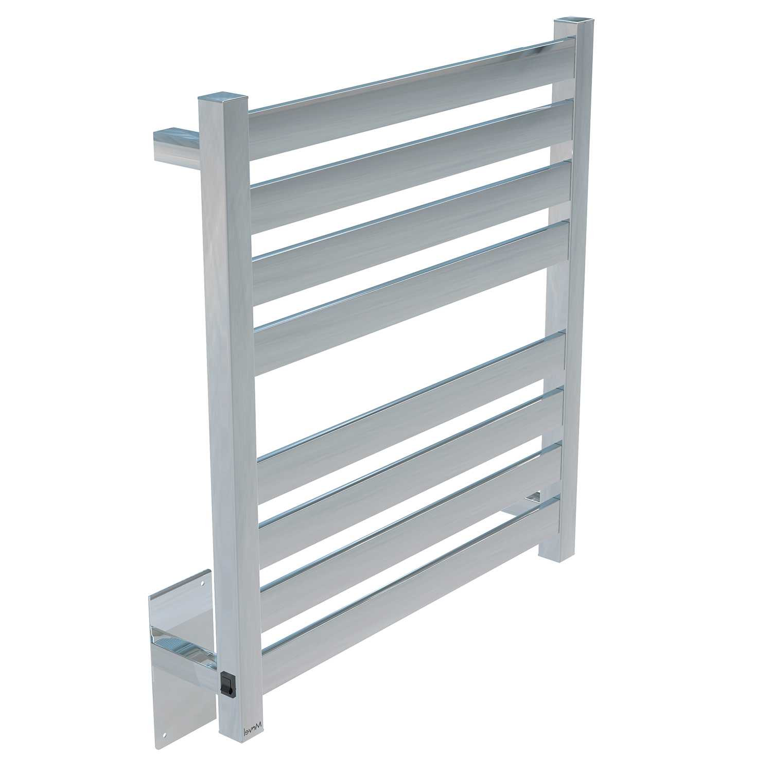 Toalheiro Elétrico Aquecido lux Inox Fio Oculto Bilateral - 1
