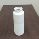 Ver imagem 3 de Vaso Decorativo Enfeite Casa Cerâmica 40x15x15cm Marfim