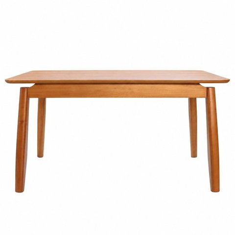 Mesa de Jantar Madeira Maciça 4 Lugares Berlim 135cm Tampo Laminado