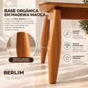 Ver imagem 7 de Mesa de Jantar Madeira Maciça 4 Lugares Berlim 135cm Tampo Laminado