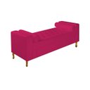Ver imagem 1 de Divã Recamier Sofá Baú Félix 1,95M Suede Pink - AM Decor