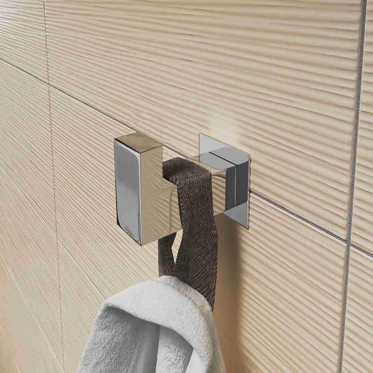 Kit Acessórios Banheiro/lavabo 3 Peças Aço Inox 304 Q3olt - 2