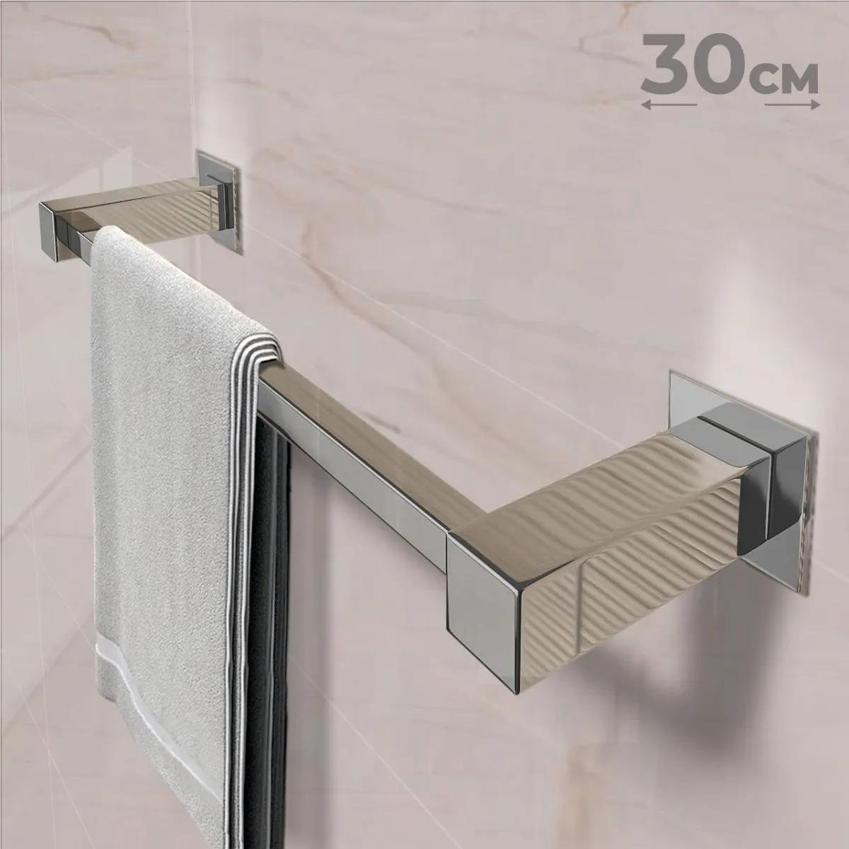 Kit Acessórios Banheiro/lavabo 3 Peças Aço Inox 304 Q3olt - 3