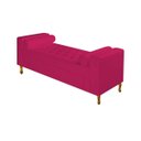 Ver imagem 1 de Divã Recamier Sofá Baú Félix 1,60M Suede Pink - AM Decor