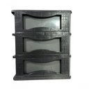 Ver imagem 4 de Gaveteiro Organizador 3 Gav Plasnew Resistente 1714 Cinza