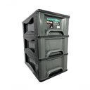 Ver imagem 1 de Gaveteiro Organizador 3 Gav Plasnew Resistente 1714 Cinza