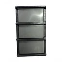 Ver imagem 5 de Gaveteiro Organizador 3 Gav Plasnew Resistente 1714 Cinza