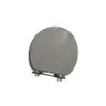 Assento Sanitário Oval Cinza Mdf - Alumínio 12 Meses - 3