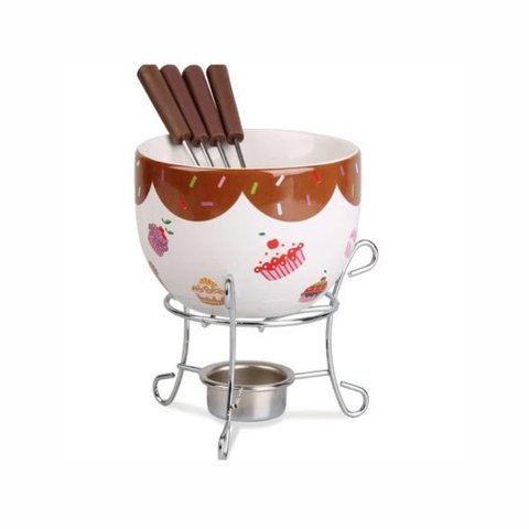 Conjunto para Fondue 6 peças Cup-Cake Brinox