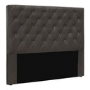 Ver imagem 1 de Cabeceira King 1,95m Toledo Suede - Pallazio Cor Cinza