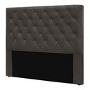 Ver imagem 4 de Cabeceira King 1,95m Toledo Suede - Pallazio Cor Cinza